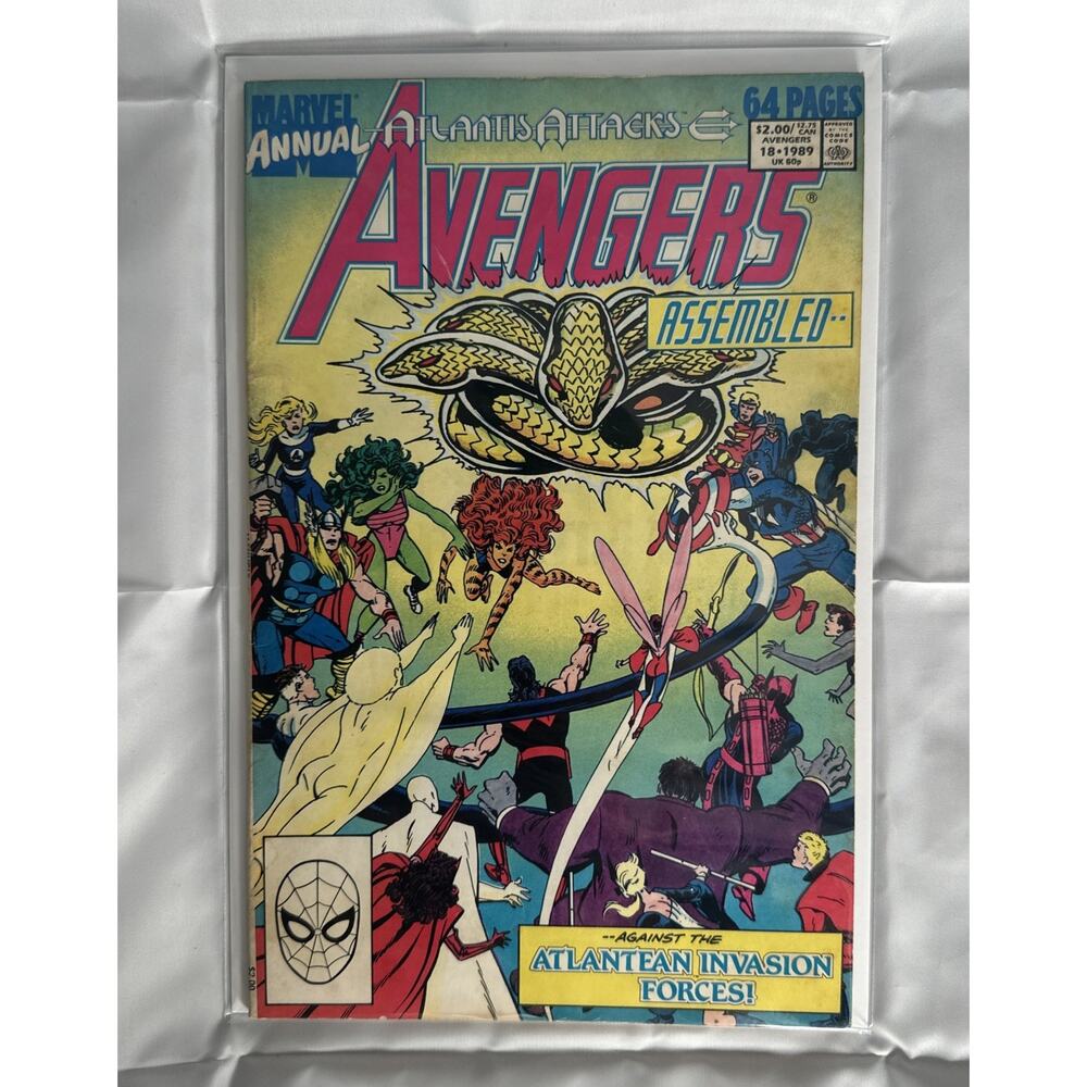 Avengers Annual #18 by Marvel Comics (1989) in Very Fine Condition